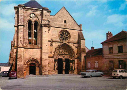 Automobiles - Longpont Sur Orge - Notre Dame De Bonne Garde - Basilique Du Xlle Siècle - CPM - Voir Scans Recto-Verso - PKW