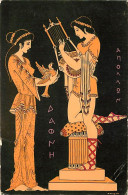 Art - Peinture Antique - Mémoires De La Grèce Arnclenne - Apollon Et Daphne - Mythologie - Carte Neuve - Antiquité - CPM - Antiquité
