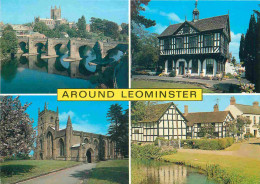 Angleterre - Around Leominster - Multivues - Heredfordshire - England - Royaume Uni - UK - United Kingdom - CPM - Carte  - Herefordshire