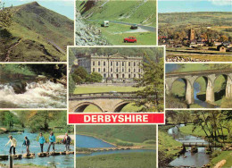 Angleterre - Derbyshire - Multivues - Derbyshire - England - Royaume Uni - UK - United Kingdom - CPM - Carte Neuve - Voi - Derbyshire