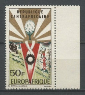 CENTRAFRICAINE 1965 PA N° 34 ** Neuf MNH Superbe C 1.30 € Europafrique Agriculture - Central African Republic