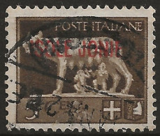 OIJO1U2 - 1941 Occup. Milit. Ital. ZANTE, Sass. Nr. 1, Francobollo Usato Per Posta °/ - Isole Ionie