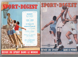 Sport Digest Lot 2 X N° 15-30 - Basket...- Dessins De Pellos - Cycling
