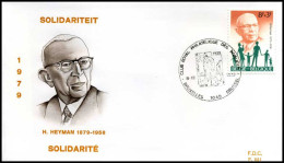 1955 - FDC - Solidariteit  #2  P581 - 1971-1980