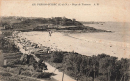 FRANCE - Perros Guirec (C Du N) - Vue Sur La Plage De Trestraou - A B - Vue Sur La Mer - Animé - Carte Postale Ancienne - Perros-Guirec