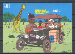 Congo BL205A Ongetand Kuifje Tintin Perfect - Mint/hinged