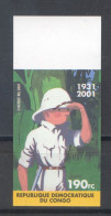 Congo Nr 2092 Ongetand Kuifje Tintin Perfect - Mint/hinged