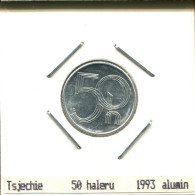 50 HALERU 1993 TCHÉCOSLOVAQUIE CZECHOSLOVAQUIE SLOVAKIA Pièce #AS548.F.A - Cecoslovacchia