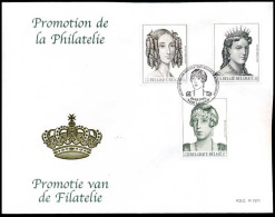 2968/70 - Koningshuis - Koningin Elisabeth - FDC - P1371 - 2001-2010