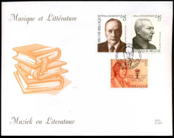 2990/92 - Muziek En Literatuur - Elsschot - FDC - P1377 - 2001-2010