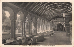 FRANCE - Angers - Musée Saint Jean - ARcacdes Des Cloîtres - Carte Postale Ancienne - Angers