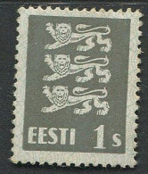 Estonia:Unused Stamp 1 Cent 1940, MNH - Estonia