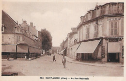 ST AMAND - ( 18 ) -  La Rue Nationale - Saint-Amand-Montrond