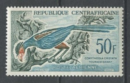 CENTRAFRICAINE 1963 PA 7 ** Neuf MNH Superbe C 3 € Oiseau Bird Touraco Géant Animaux - Central African Republic