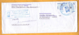 2002 Dominican Republic   Letter To Russia - Dominican Republic