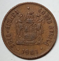 SOUTH AFRICA 1981 1 CENT - Sudáfrica