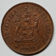 SOUTH AFRICA 1980 1 CENT - Sud Africa
