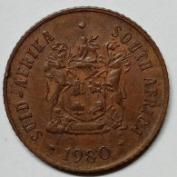 SOUTH AFRICA 1980 1 CENT - Sudáfrica