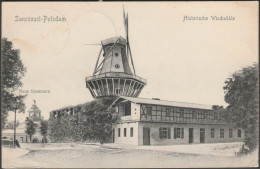 Historische Windmühle, Sanssouci-Potsdam, 1907 - Steinbrück AK - Potsdam