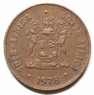 SOUTH AFRICA 1978 1 CENT - Sud Africa