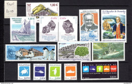 TAAF;2013;année Complète; TP N°641 à 685 + Tous Les Blocs,sans Le Carnet De Voyage ;NEUFS**;MNH - Années Complètes