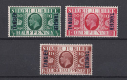 001226/ Tangier 1935 Sg238/40 Silver Jubilee M/MINT Set Of 3 Cv £30 + - Postämter In Marokko/Tanger (...-1958)