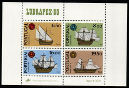Portugal 1980 - Mi.Nr. Block 31 - Postfrisch MNH - Schiffe Ships - Schiffe