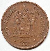 SOUTH AFRICA 1971 1 CENT - Sud Africa