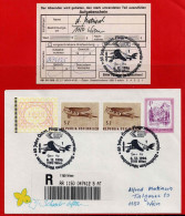 GS - Brief Reko Mit Sonderstempel 1150 Wien -- 65 Jahre Österr. Flugpostsammlerverein  Vom 6.12.1996 Mit Aufgabeschein - Brieven En Documenten