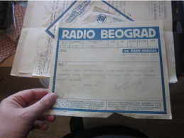 Radio Beograd 1940 WW2 Havana To Beograd - Storia Postale