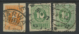 Estonia:Used Stamps 5 Pence And 10 Pences, 1919 - Estonia