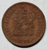 SOUTH AFRICA 1974 1 CENT - Südafrika