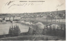 ANDREZIEUX  L VUE GENRALE ET PONT NEUF - Andrézieux-Bouthéon