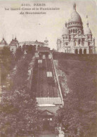 Reproduction CPA - 75 Paris - Montmartre - La Basilique Du Sacré Cœur Et Le Funiculaire De Montmartre - CPM - Carte Neuv - Non Classés