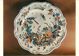 Art - Faience - Plat Polychrome Decor à La Double Corne - Musée De La Faience Ou Céramique De Rouen - CPM - Voir Scans R - Oggetti D'arte