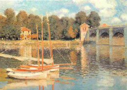 Art - Peinture - Claude Monet - Le Pont D'Argenteuil - CPM - Voir Scans Recto-Verso - Malerei & Gemälde