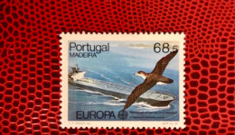 PORTUGAL MADÈRE EUROPA CEPT 1986 1v Neuf MNH ** Mi 106 Ucello Oiseau Bird Pájaro Vogel MADEIRA - Albatros & Stormvogels