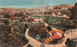 FRANCE - Thiers - Vue Générale - Tournant De La Route De La Vallée Au Pont St Roch - Colorisé - Carte Postale Ancienne - Thiers