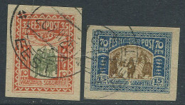 Estonia:Used Stamps Wounded Soldiers, 1920 - Estonia