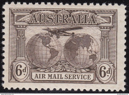 1931 AUSTRALIA - SG 139 6d. Sepia  MNH/** - Altri & Non Classificati