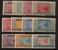 MAURITANIE - 1922-26 - N°YT. 39 à 49 - Série Complète - Neuf Luxe ** / MNH / Postfrisch - Ungebraucht