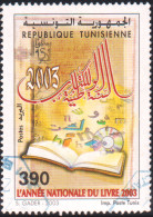 2003-Tunisie / Y&T 1480 - Année Nationale Du Livre 2003 - Obli - Tunisia