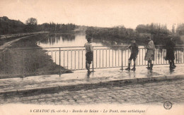 78.chatou .bords De Seine .le Pont . Vue Artistique - Chatou