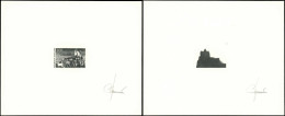 FRANCE Epreuves D'Artiste EPA - 3169, 2 épreuves D'artiste En Noir (1 Négatif), Signées: 3.00f. Château De Crussol - Artist Proofs
