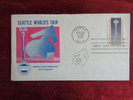 1962 - FDC - U.S.A.,  SEATTLE WORLD'S FAIR - Collections (without Album)