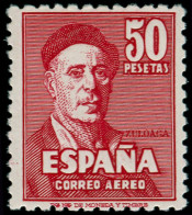 ESPAGNE Poste Aérienne * - 237, Chiffres Au Verso (A000,006): Zuloaga - Cote: 175 - Unused Stamps