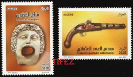 Année 2016-N°1745/1746 Neufs**MNH : Pistolet Période Ottomane+Masque De Gorgone - Algeria (1962-...)
