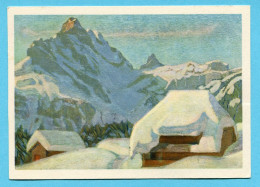 Pro Juventutekarte Nr. 176 - Engelberg Mit Pro Juventutefrankatur - Storia Postale