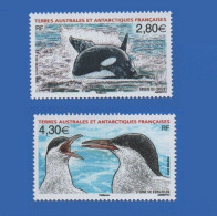 TAAF 552 + 553 NEUFS ** FAUNE - Unused Stamps