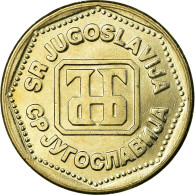 Monnaie, Yougoslavie, 5 Dinara, 1993, SUP, Copper-Nickel-Zinc, KM:156 - Joegoslavië